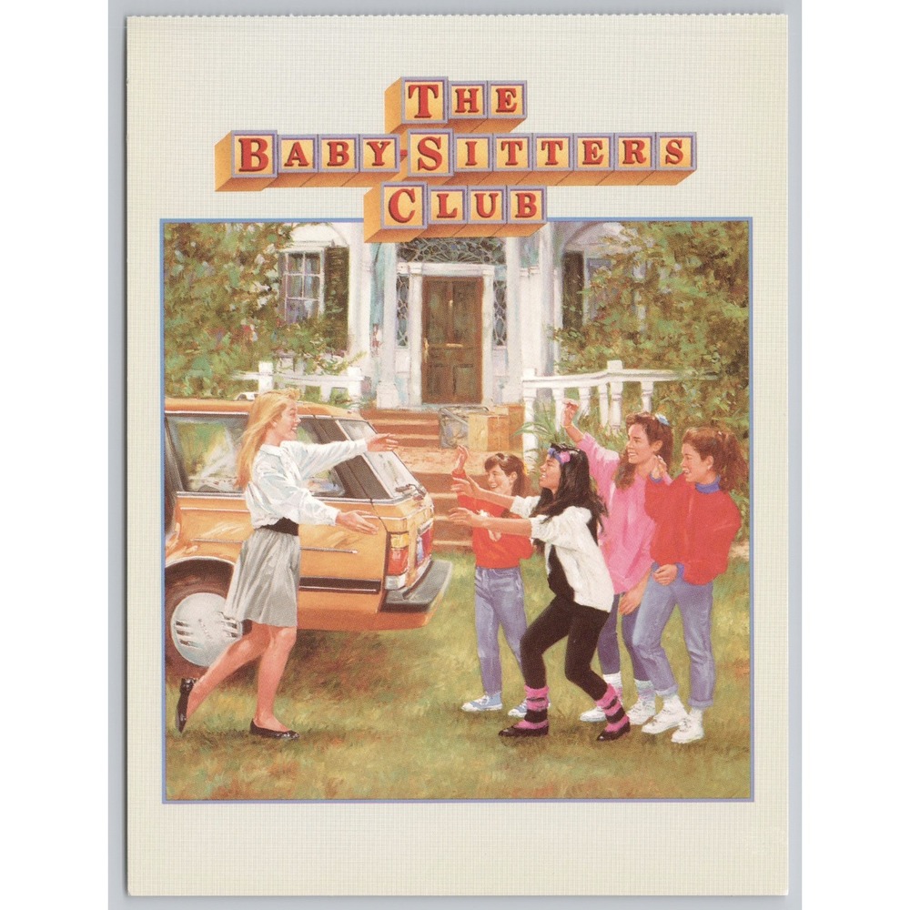 Vintage The Babysitters Club Postcard 1991 Welcome Back Stacey #28 Scholastic